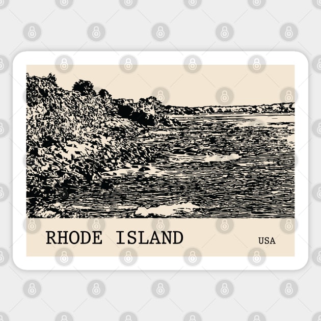 Rhode Island USA Sticker by Lakeric